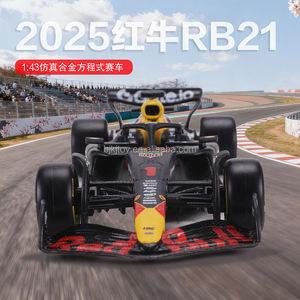 Modellino Auto in Metallo <span class=keywords><strong>F1</strong></span> 2025 con Licenza Burago 2025 <span class=keywords><strong>F1</strong></span> Rb21 <span class=keywords><strong>1</strong></span>:43 (senza Casco) Modello Auto in Lega Simulato Redbull - Product Image 3