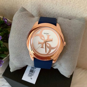 Reloj de Lujo <span class=keywords><strong>para</strong></span> Mujer <span class=keywords><strong>Guess</strong></span> W0911L3, Caja de Acero Inoxidable de 40 mm, Correa de Silicona, Cronógrafo de Cuarzo, Resistente al Agua hasta 50 m - Product Image 6