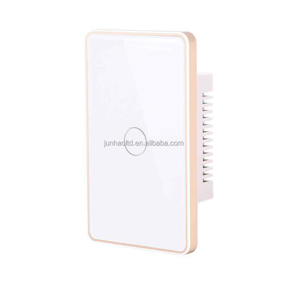 120-Metal Frame-White 1 gang