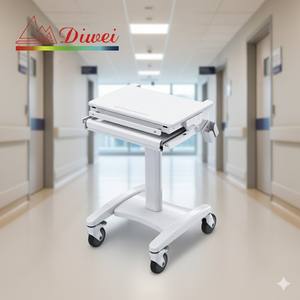 Mobile Medical Workstation <b>with</b> Lockable <b>Wheels</b> - Product Image 6