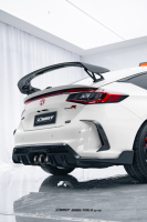 Aileron arrière en fibre de carbone sèche de style CMST de haute qualité pour Honda Civic Type R FL5 11e génération 2022+