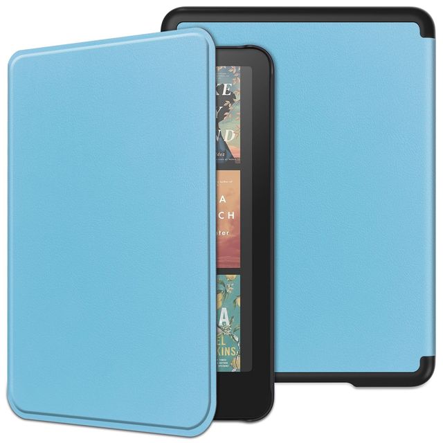 7 Inch Book Style Magnet Slim Leather Case Cover Shell with Automatic Sleep for Kindle Paperwhite12 Protective Cases