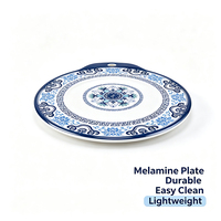 Vaisselle en mélamine de style chinois contemporain, facile à nettoyer, avec support isolant thermique, pour usage commercial dans les supermarchés