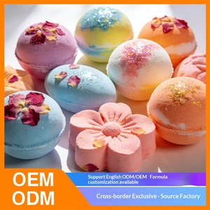 Sfere di Sale da Bagno ai Fiori Secchi Multicolore, Prodotti <span class=keywords><strong>per</strong></span> Bagno di Piedi e Bagno di Schiuma all'Artemisia, <span class=keywords><strong>per</strong></span> Alleviare lo Stress e la Fatica - Product Image 2