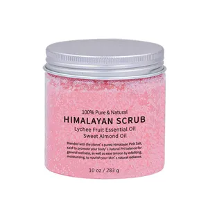Hot Selling Private Label Himalaya Pink Salt Körper peeling