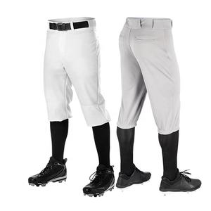 批发oem标志定制运动运动青年成人男女通用训练软球棒球裤短裤长裤 - Product Image 2