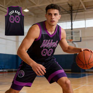 Ensemble de maillots personnalisés des <span class=keywords><strong>Timberwolves</strong></span> du Minnesota, impression par sublimation, maille respirante, uniforme sportif pour hommes, vêtements de basketball personnalisés - Product Image 4