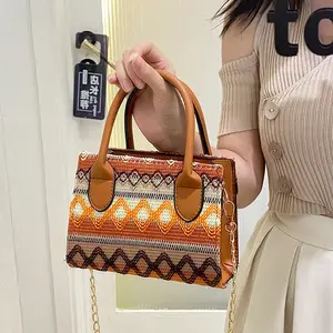 Wrangler Tote Bag borse occidentali per le donne borse a tracolla Boho Aztec