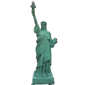 <span class=keywords><strong>Estatua</strong></span> de la <span class=keywords><strong>Libertad</strong></span> de Fibra de Vidrio de Tamaño Real, 58 cm de Altura - Product Image 6