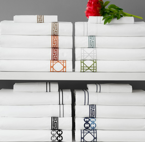 HONGYA Embroidery <strong>400</strong> <strong>Thread</strong> <strong>Count</strong> <strong>Bed</strong> <strong>Sheets</strong> 100% Cotton Bedding Set Solid Bedsheet Cotton Hotel <strong>Bed</strong> <strong>Sheet</strong> - Product Image 6