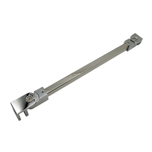 Accesorios de Baño, Herrajes de Acero Inoxidable Sus304, Barra de Soporte Ajustable para Mampara de Ducha con Parte Superior de Vidrio - Product Image 1