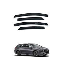 4 Piezas de Visores Acrílicos para Ventanas de Coche, Protección Contra Lluvia y Sol, Accesorios para Hyundai Grand I40 2011-2019