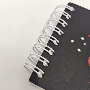 Promotional A7 PP Cover Coil Notebook Customized logo Waterproof Pocket Record Notepad Paper School Office Supplier - Product Image 6