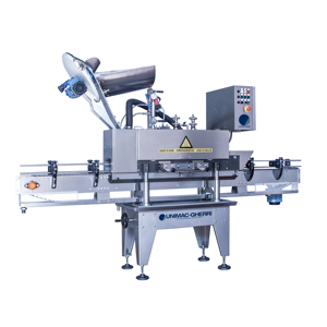 Machine de capsulage linéaire semi-automatique pneumatique Unimac-Gherri GG100 pour bouchons métalliques à haute productivité (normale/moyenne) - Product Image 1