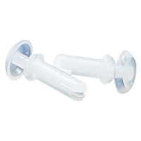 Support de radiateur de voiture en plastique, rivet d'expansion, fixation pour compartiment moteur, clip de retenue en nylon, installation sans outil, blanc