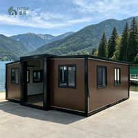 Venta al por Mayor de Casas Plegables Móviles de 20 y 40 pies, Contenedores Prefabricados Plegables, Casas Modulares Expandibles, Casas Contenedor Plegables