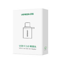 UGREEN US270 Adaptor USB-C ke USB, Adaptor OTG USB C Male ke USB 3.0 Female, Mendukung Transfer Data dan Pengisian Daya