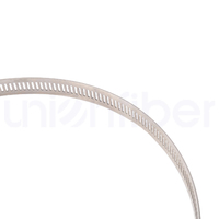 Serre-câble rapide en acier inoxydable pour fibre optique avec longueur de boulon personnalisable et rondelle de blocage pour l'installation sur poteau de télécommunications