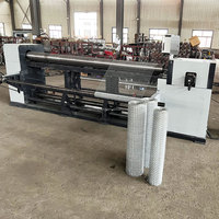 Machine à filet hexagonal pour poulailler, machine à maille gabion à double torsion