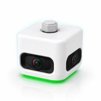 EBO-TECH Cámara de estacionamiento binocular con IA compartida para 3/6 vehículos, doble 4MP, sensor de ocupación de 6 bahías, bajo costo, para garaje interior
