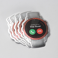 Pegatinas de brillo directo de fábrica Impresión troquelada personalizada Etiquetas de vinilo impermeables metálicas brillantes para botellas electrónicas