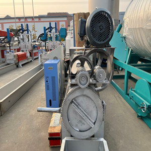 Machine de pelletisation de recyclage de déchets plastiques PE/PP/ABS/PVC/<span class=keywords><strong>PET</strong></span> capacités EPS/PC/PA/PPR/PEVOH à vis unique nouveaux granulés usagés - Product Image 2