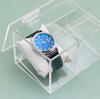 Kotak Penyimpanan Jam Tangan Akrilik 6 Slot, Promo Hot Sale
