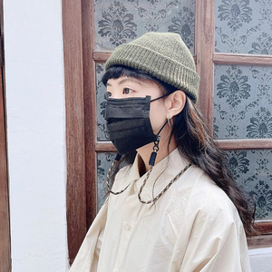 In stock, trendy streetwear <b>glasses</b> strap, fashionable neck strap for sunglasses, masks, and mobile phones, leather <b>adjustable</b> - Product Image 2