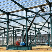 Hangar d'entrepôt/atelier polyvalent en structure acier robuste avec certification CE - Fabricant professionnel