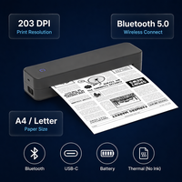 Imprimante thermique pour tatouages OEM/ODM, mini portable BT 620g, vente en gros personnalisée directement de l'usine pour l'impression de tatouages au bureau, à l'étude ou en voyage