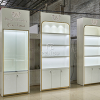 Présentoir d'Exposition de Sacs à Main Tendance pour Salon Commercial, Vitrine de Sacs pour Dames pour Magasin de Parfums, Mobilier de Présentation Commercial