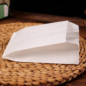 Bán Buôn Có Thể Tái Chế Nâu <span class=keywords><strong>Kraft</strong></span> Túi Giấy Dầu Chịu Mài Mòn Bánh Mì Bò Sừng Phong Bì Biểu Tượng Tùy Chỉnh Thủ Công Takeaway Giấy - Product Image 2