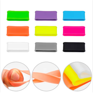9 pièces de sangles antidérapantes en silicone pour poignée de <span class=keywords><strong>raquette</strong></span> de pickleball et de <span class=keywords><strong>tennis</strong></span> - Product Image 4