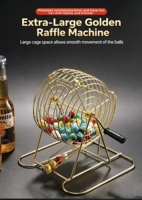 Machine de jeu de Bingo, jeu de Bingo, ustensiles de bar pour jeux à boire, jeu de table de loisirs, jeu interactif amusant pour bar et fête