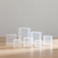 Boîtes d'emballage transparentes en plastique PVC PET PP personnalisées, boîtes cadeaux transparentes pour cosmétiques électroniques