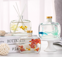 Bouteille d'aromathérapie en verre vide personnalisée pour diffuseur Reed Boîte compte-gouttes de luxe de volume 200ml-350ml pour emballage de diffuseur d'arôme
