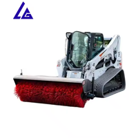 Balai rotatif hydraulique Skid steer loader balayeuse hydraulique