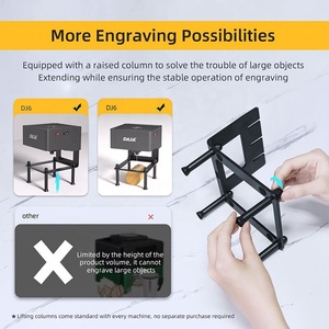 Daja dj6 sợi <span class=keywords><strong>Laser</strong></span> <span class=keywords><strong>CO2</strong></span> kim loại tên nơi khắc 3D di động máy tính để bàn công nghiệp thép không gỉ <span class=keywords><strong>Laser</strong></span> đánh dấu máy - Product Image 3