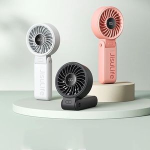 Ventilador Portátil de Mano, 5000mAh, Carga Rápida USB-C, Plegable, 5 Velocidades, Viento Potente - Product Image 2