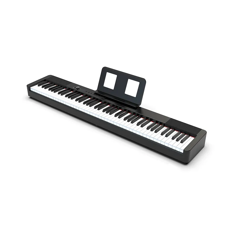 2023 Nieuwste Midi-Toetsenbord Met Dubbele Luidsprekers Digitaal Toetsenbord Midi Keyboard Elektronische Piano Digitale Piano Groothandelsprijs