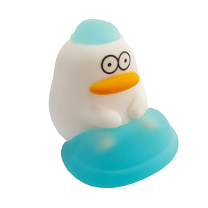 Figurine 3D en caoutchouc/PVC souple, design canard mignon, écologique, durable, pour la maison, le bureau, la voiture, ornements de bureau, couleur personnalisée, cadeau - Product Image 6
