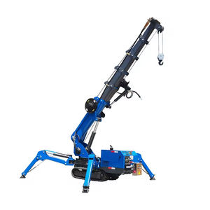 Grúa Araña Móvil Telescópica de 3, 5, 6, 8 y 10 Toneladas, Mini Grúa Hidráulica con Pluma Giratoria de 360 Grados y Alcance de Elevación de 14m - Product Image 6