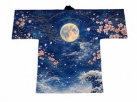 Manteau Happi Anime Personnalisé, Veste Kimono Japonaise Haori avec Impression par Sublimation Intégrale pour le Cosplay et les Événements de Clubs de Fans