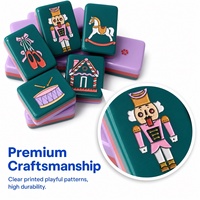 Jeu d'échecs à trois ou quatre couches, thème écaille de tortue sirène, en acrylique durable, unisexe