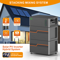 Offre spéciale Conversion de système d'onduleur solaire onduleur photovoltaïque Lifepo4 système de batterie de stockage d'énergie domestique hors réseau
