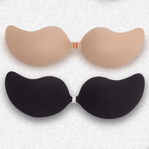 Sujetador Adhesivo Sin Tirantes <span class=keywords><strong>Push</strong></span> <span class=keywords><strong>Up</strong></span> Copas A B C D Reutilizable Nude y Negro OEM Directo de Fábrica Bajo MOQ - Product Image 3