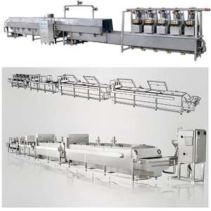 Machine automatique industrielle de fabrication de boulettes de viande pour la cuisson à la vapeur Boule de poisson Machine de refroidissement par ébullition Ligne de production - Product Image 4