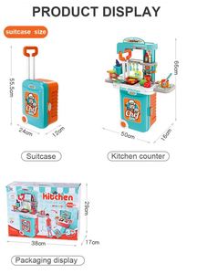 Home <b>Kitchen</b> & Food Toys Set for Kids Mini Van Pretend <b>Play</b> & Learning for Girls Role <b>Play</b> & Imaginative Food Selling - Product Image 6