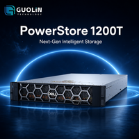 Dell EMC PowerStore 1200T, stockage unifié, 25 emplacements pour disques NVMe de 2,5 pouces, 384 Go de mémoire pour la virtualisation de centre de données, base de données
