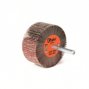 TTAKE Fine Abrasive Flap <b>Wheel</b> 20x5mm 180 Grit 3mm Shaft for Deburring and <b>Grinding</b> - Product Image 2